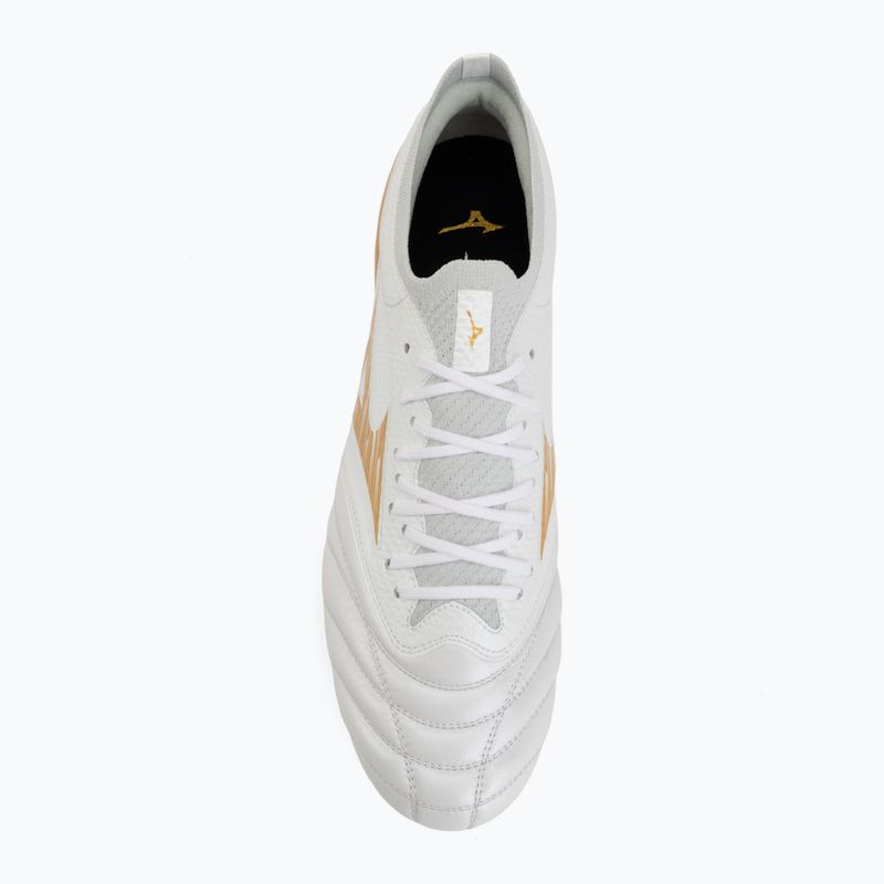 Футболни обувки Mizuno Morelia Neo IV Beta Elite Mix white/mp gold/cool gray 3c 5
