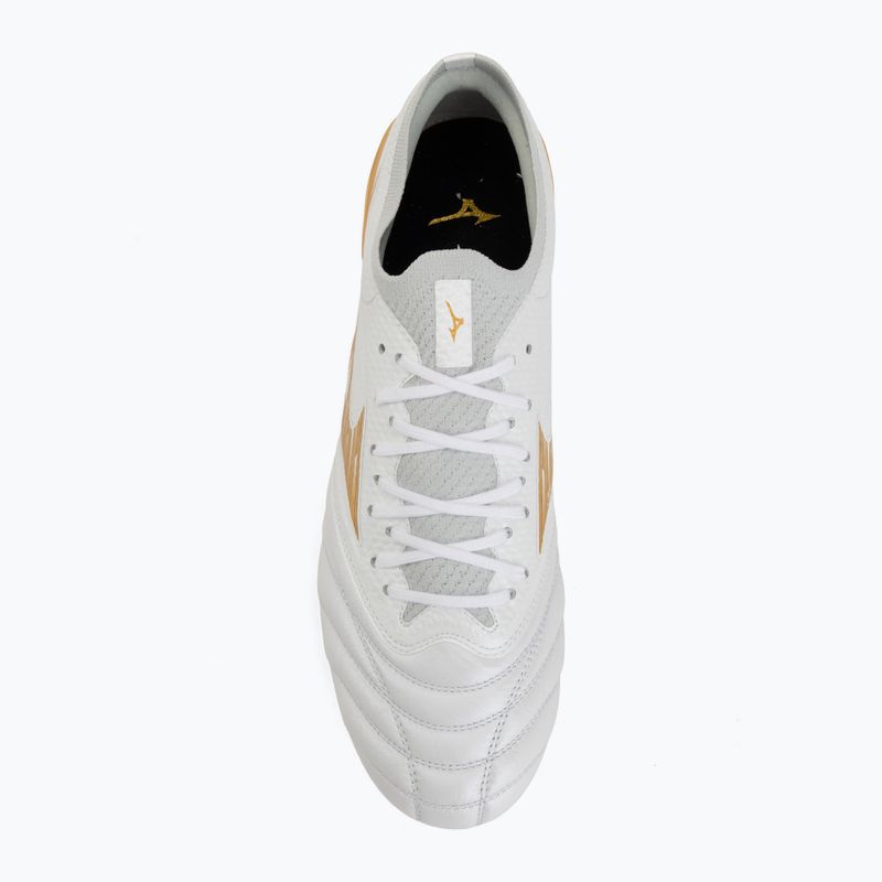 Футболни обувки Mizuno Morelia Neo IV Beta Elite AG white/mp gold/cool gray 3c 5