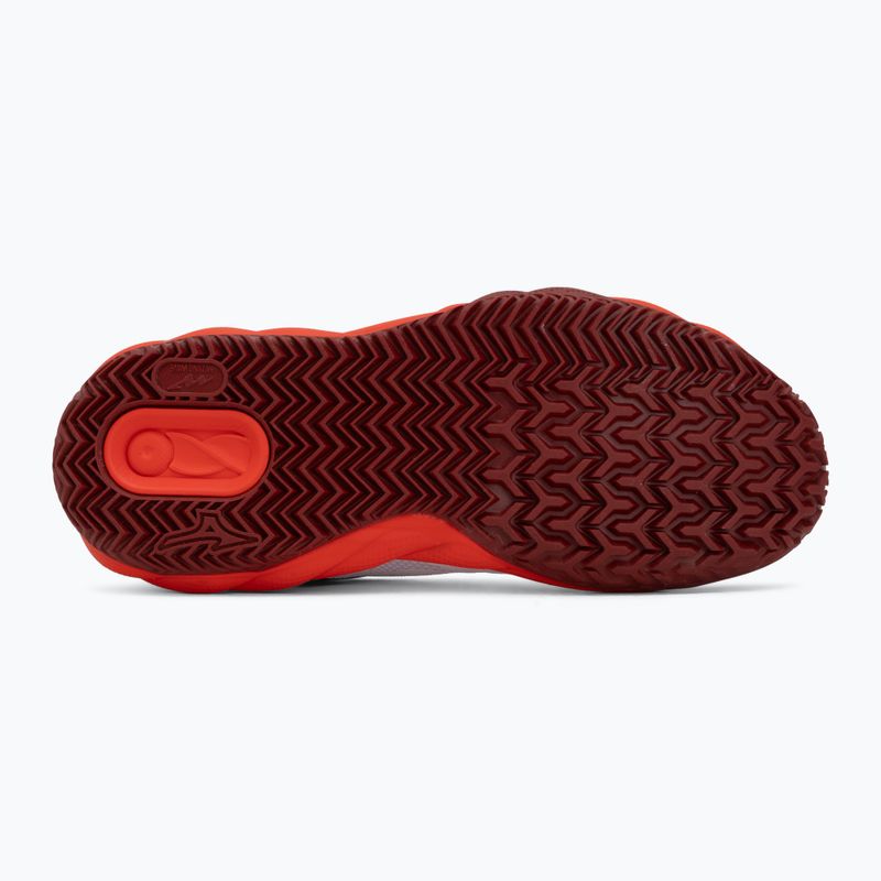 Мъжки тенис обувки Mizuno Wave Enforce Court CC fiery red/white/sun-dried tomato 4