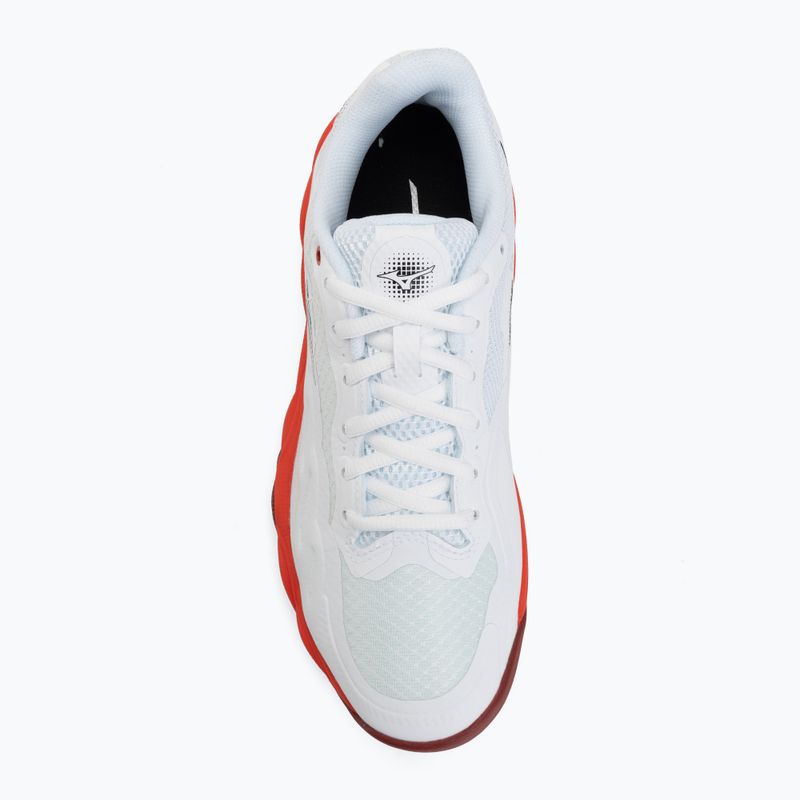 Мъжки тенис обувки Mizuno Wave Enforce Court CC fiery red/white/sun-dried tomato 5