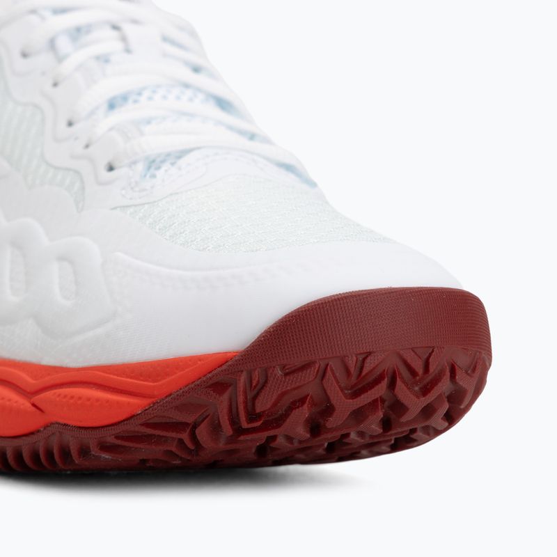 Мъжки тенис обувки Mizuno Wave Enforce Court CC fiery red/white/sun-dried tomato 7