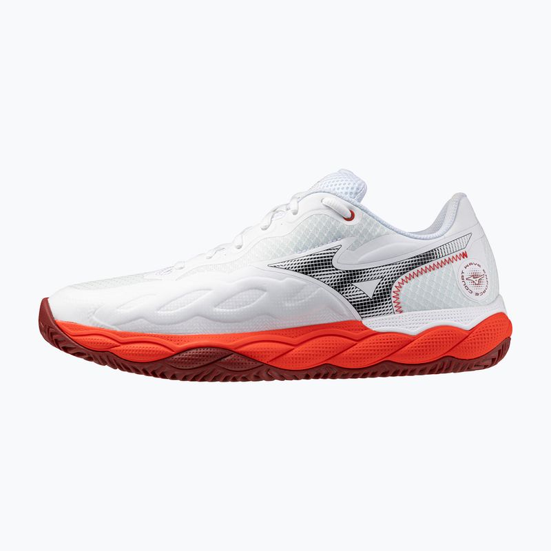 Мъжки тенис обувки Mizuno Wave Enforce Court CC fiery red/white/sun-dried tomato 2