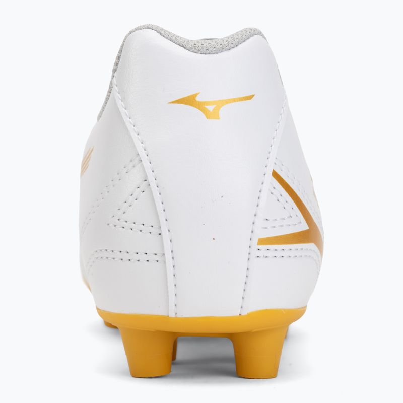 Детски футболни обувки Mizuno Monarcida Neo III Select FG white/mp gold 6