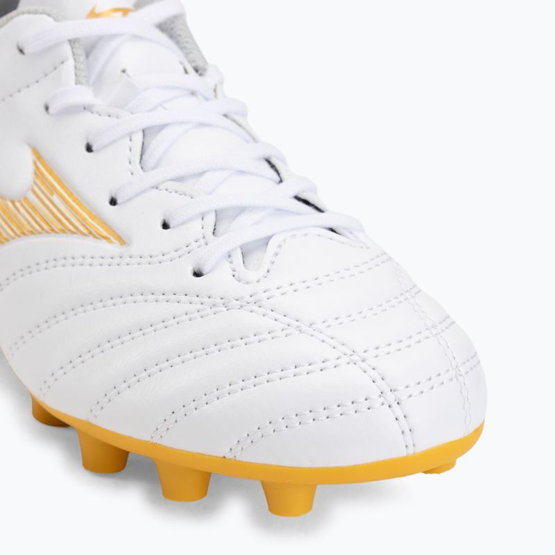 Детски футболни обувки Mizuno Monarcida Neo III Select FG white/mp gold 7