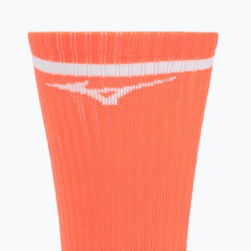 Чорапи Mizuno Training With Line Lava Orange 3