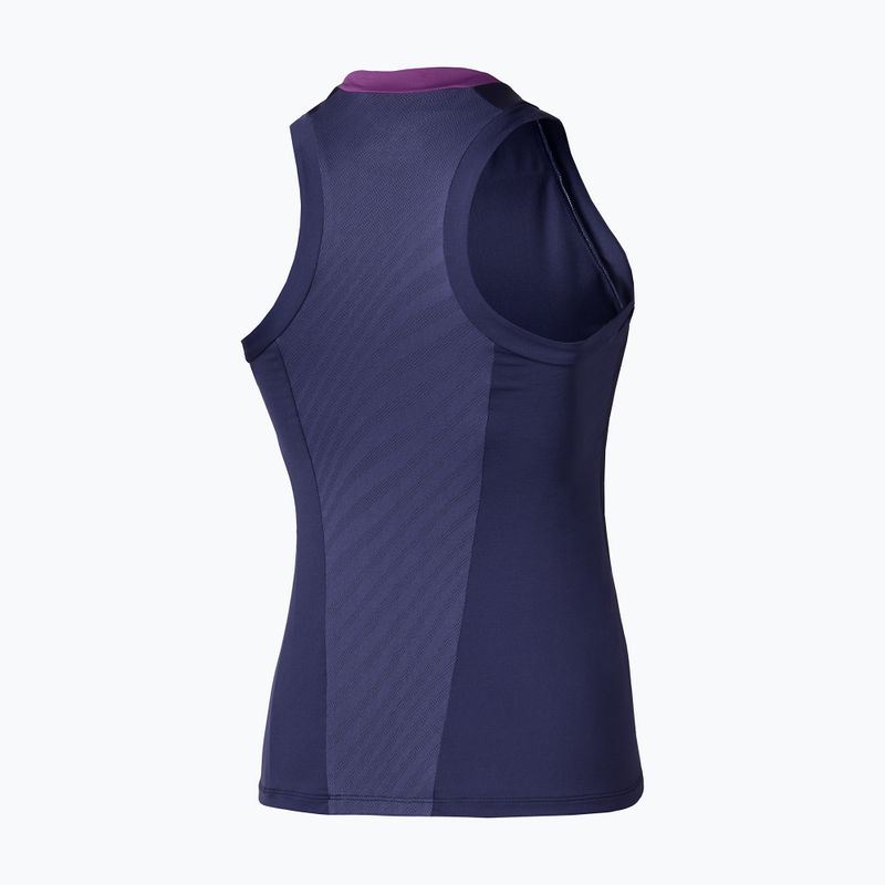 Дамска тениска/фланелка за тенис Mizuno Tennis Tank beacon blue 2