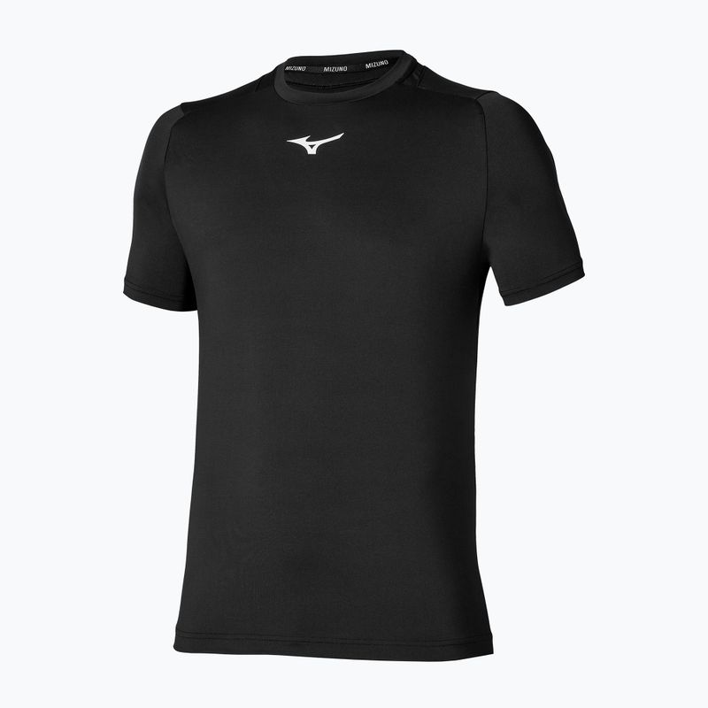 Мъжка тениска/фланелка за тенис Mizuno Tennis Core Short Sleeve Tee black/black