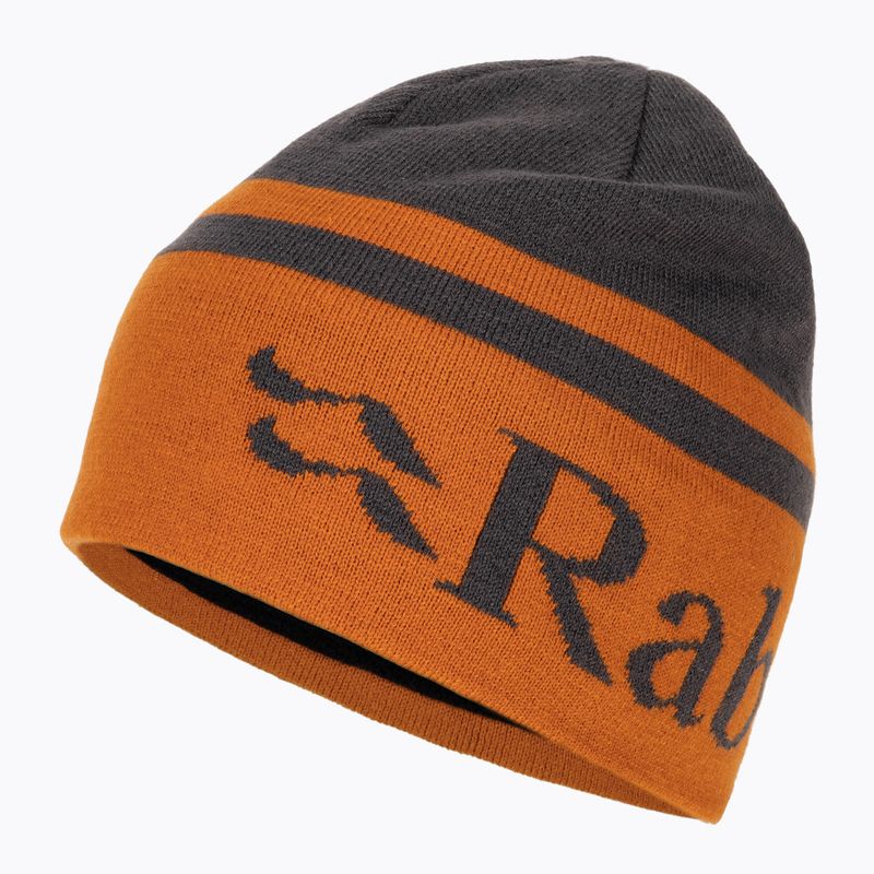 Зимна шапка Rab Logo Band графит/мармелад 3