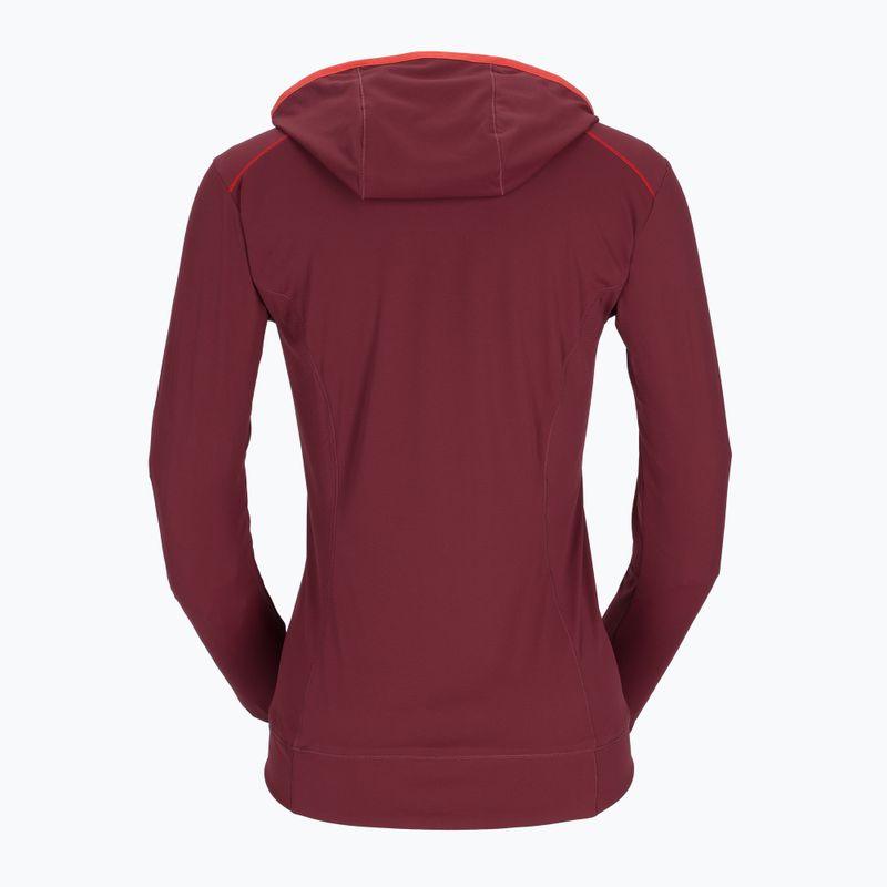 Дамски суитшърт за трекинг Rab Force Hoody deep heather 6