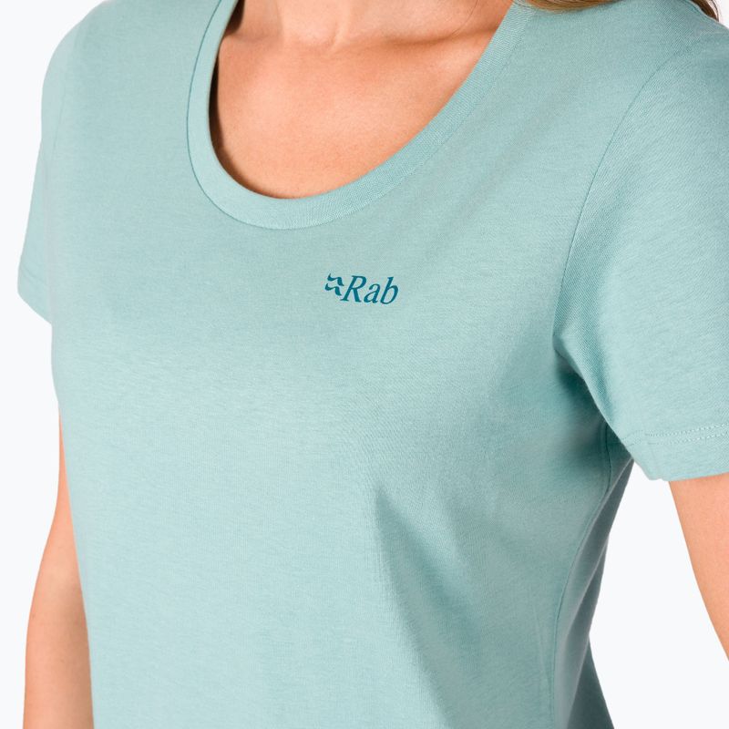 Дамска риза за трекинг Rab Stance Mountain Peak green QCB-67 4