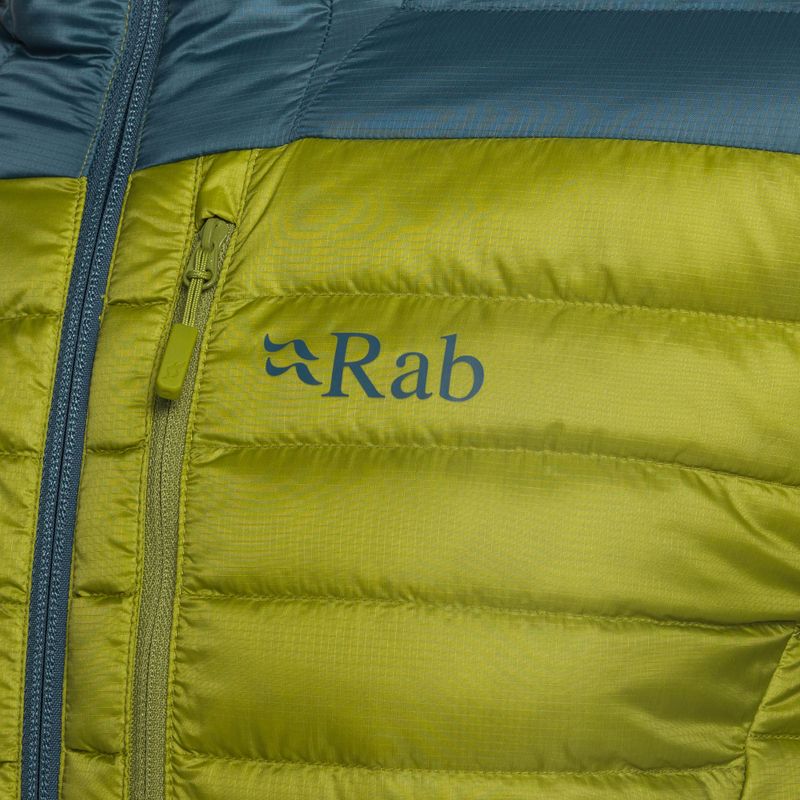 Мъжко пухено яке Rab Microlight Alpine  синьо QDB-12-OBA-SML 6