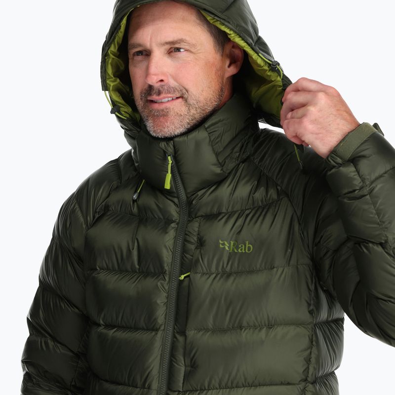 Rab Axion Pro мъжко пухено яке зелено QDE-64-ARM-SML 5