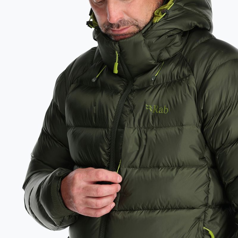 Rab Axion Pro мъжко пухено яке зелено QDE-64-ARM-SML 6
