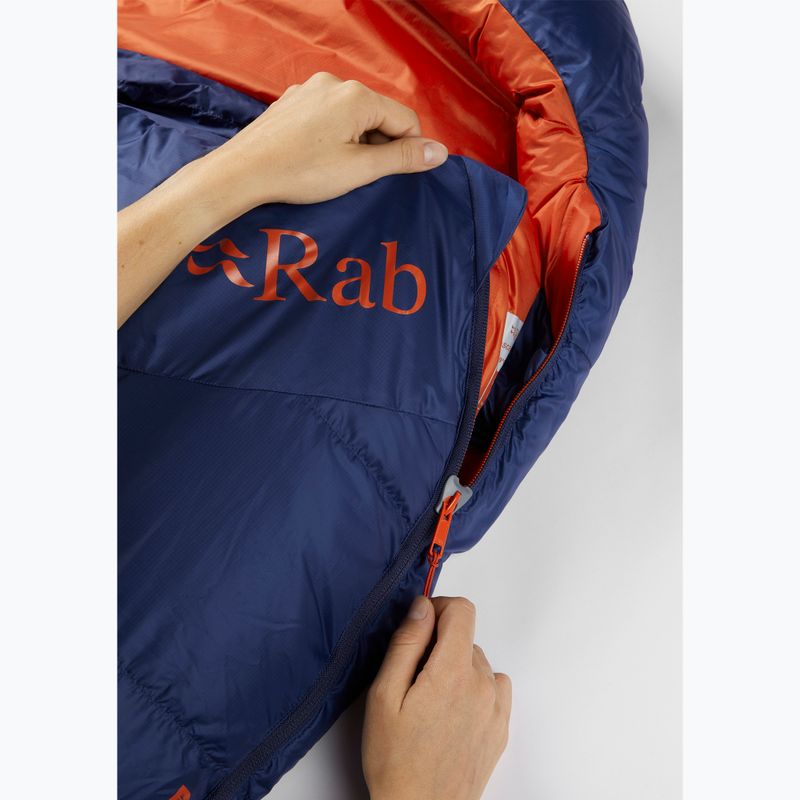 Спален чувал Rab Ascent 700 nightfall blue 9