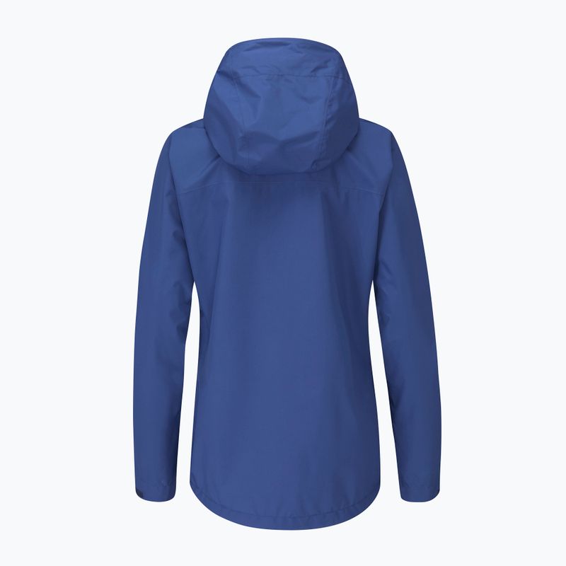 Rab Downpour Eco дамско дъждобранно яке patriot blue 13