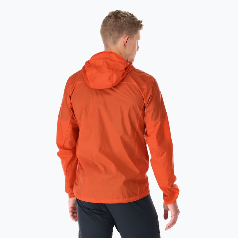 Мъжко яке против вятър Rab Vital Hoody firecracker 2