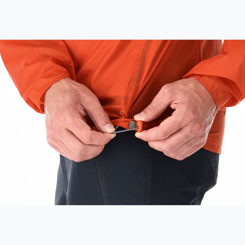 Мъжко яке против вятър Rab Vital Hoody firecracker 5