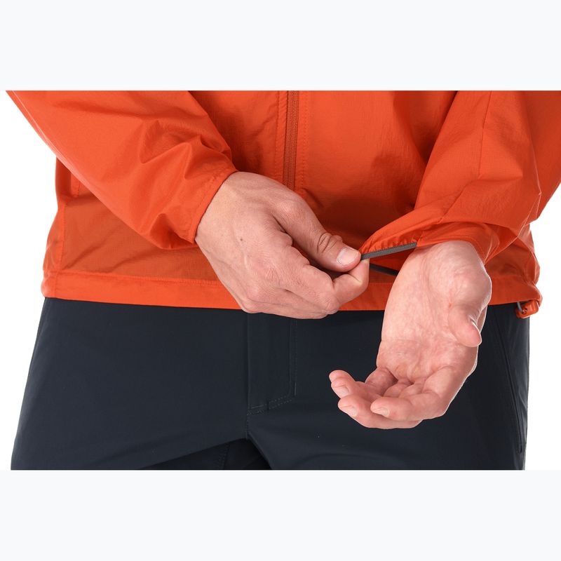 Мъжко яке против вятър Rab Vital Hoody firecracker 6