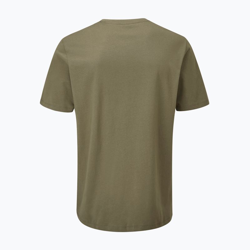 Мъжка тениска Rab Stance Logo light khaki 5