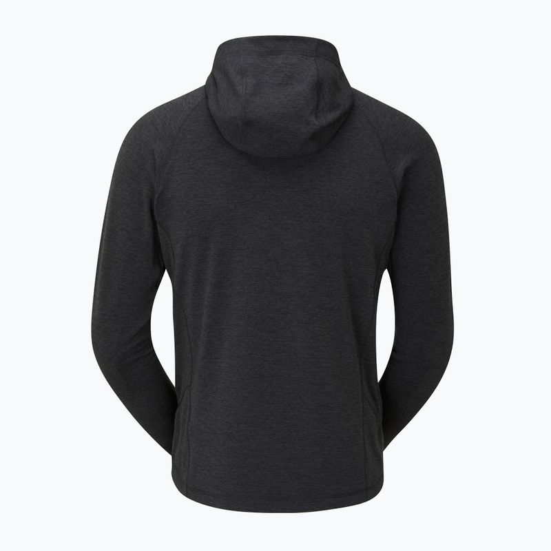 Мъжка блуза за преходи Rab Nexus Hoody черен QFF-70 5