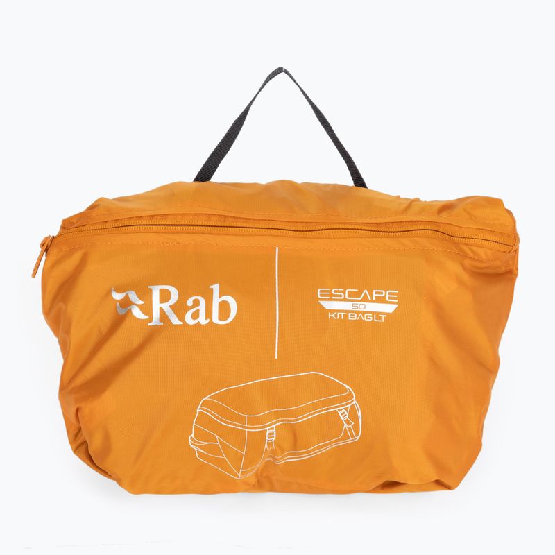 Rab Escape Kit Bag LT 50 л чанта за пътуване в цвят мармалад 5