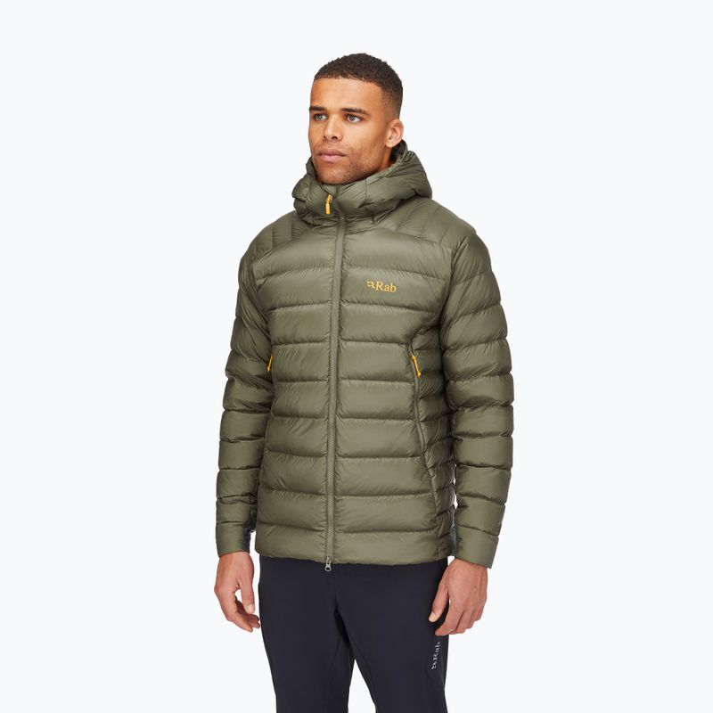 Мъжко пухено яке Rab Electron Pro light khaki 2