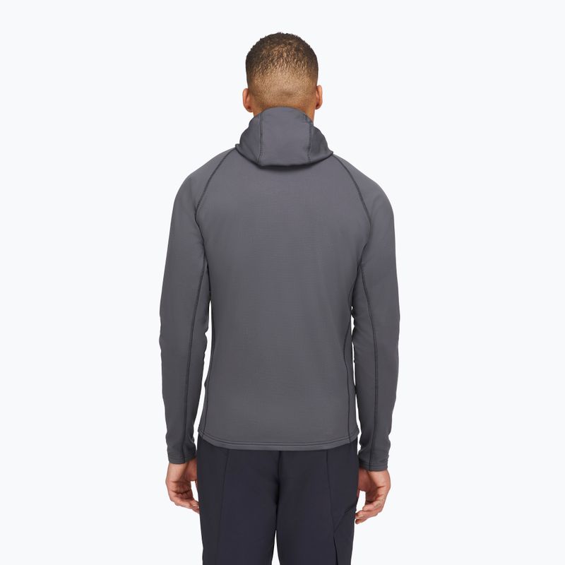 Мъжки суитшърт Rab Superflux Hoody graphene/firecracker 3