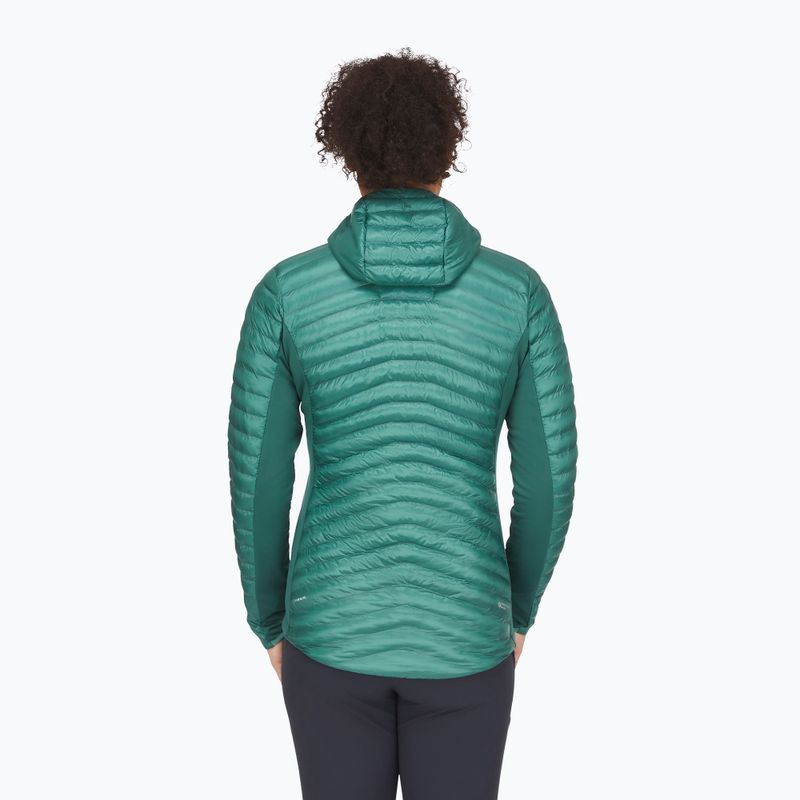 Дамско пухено яке Rab Cirrus Flex 2.0 Hoody eucalyptus 3