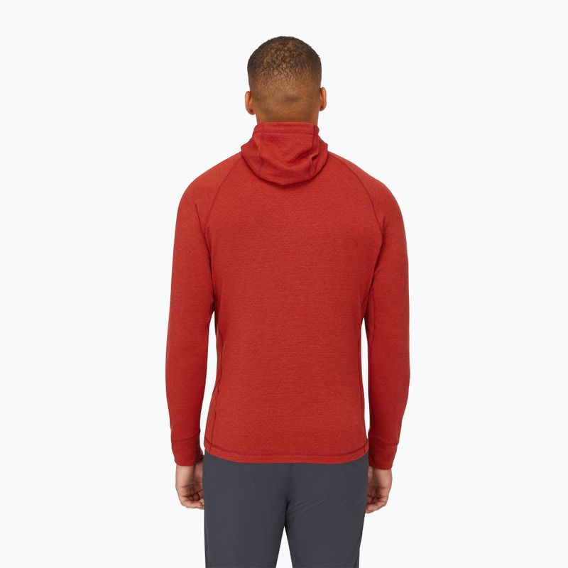 Мъжки суитшърт Rab Nexus Hoody tuscan red 4