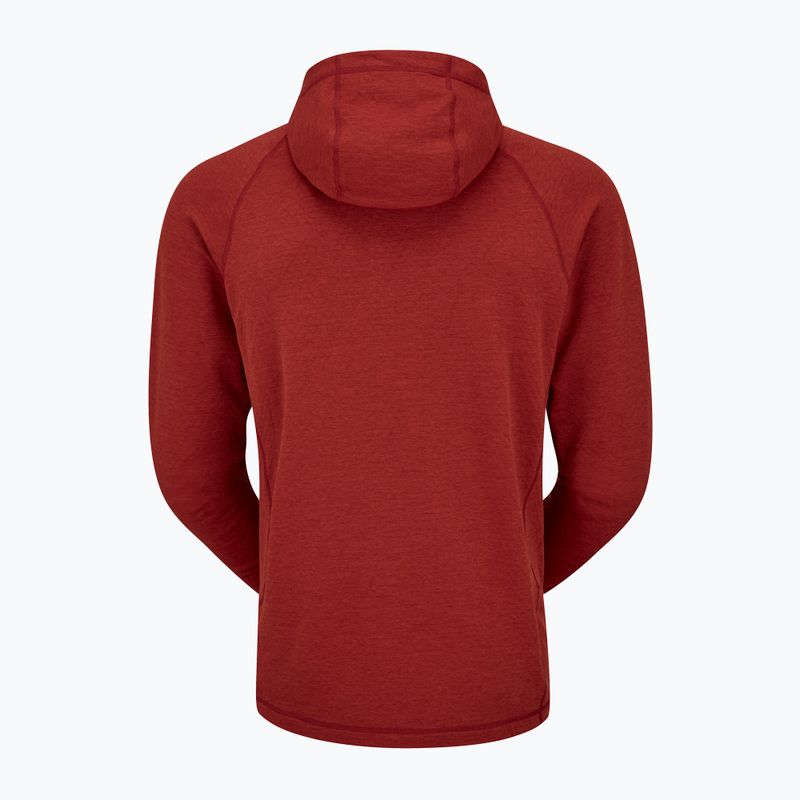 Мъжки суитшърт Rab Nexus Hoody tuscan red 6