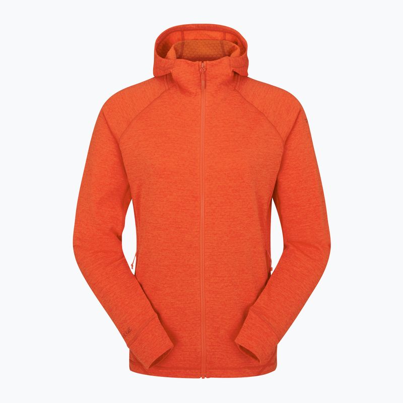 Дамски суитшърт Rab Nexus Hoody red grapefruit 4