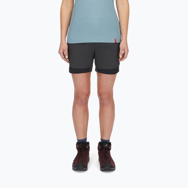Дамски шорти за трекинг Rab Torque Mountain anthracite/black 4