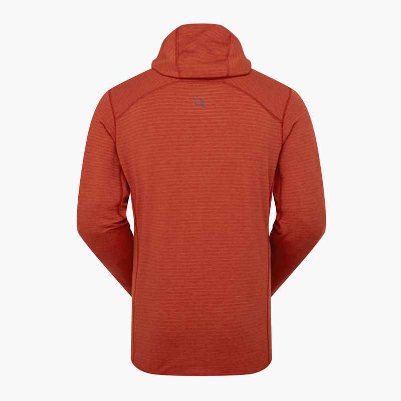 Мъжки Rab Ascendor Light Hoody tuscan red суитшърт 5