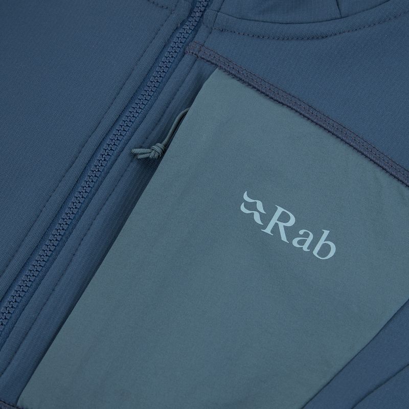 Дамски суитшърт Rab Superflux Hoody tempest blue 3