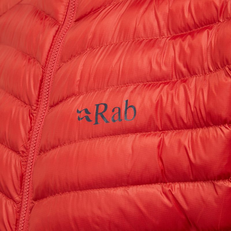 Мъжко пухено яке Rab Cirrus Flex Hoody tuscan red 6