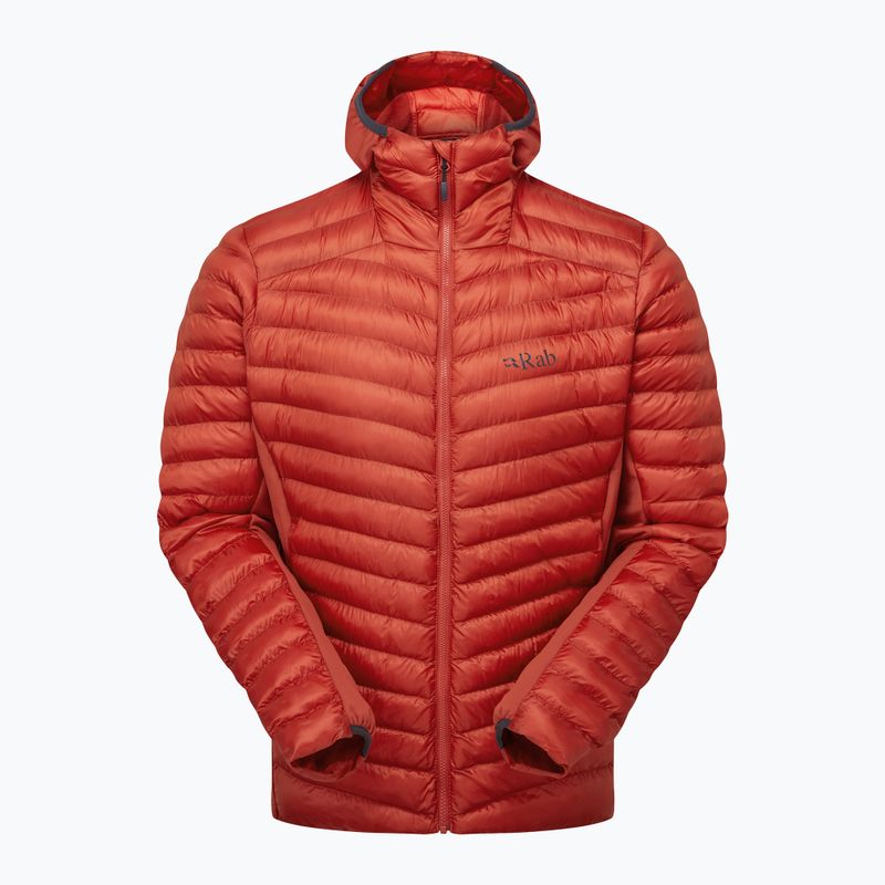 Мъжко пухено яке Rab Cirrus Flex Hoody tuscan red 12