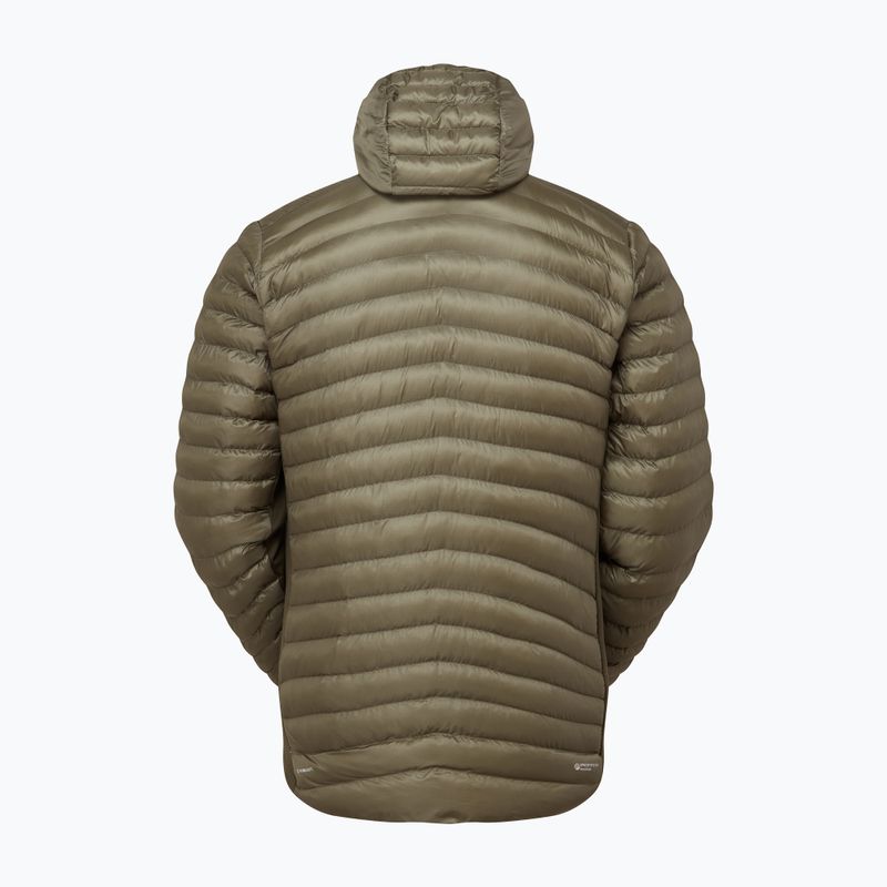 Мъжко пухено яке Rab Cirrus Flex Hoody light khaki/army 5