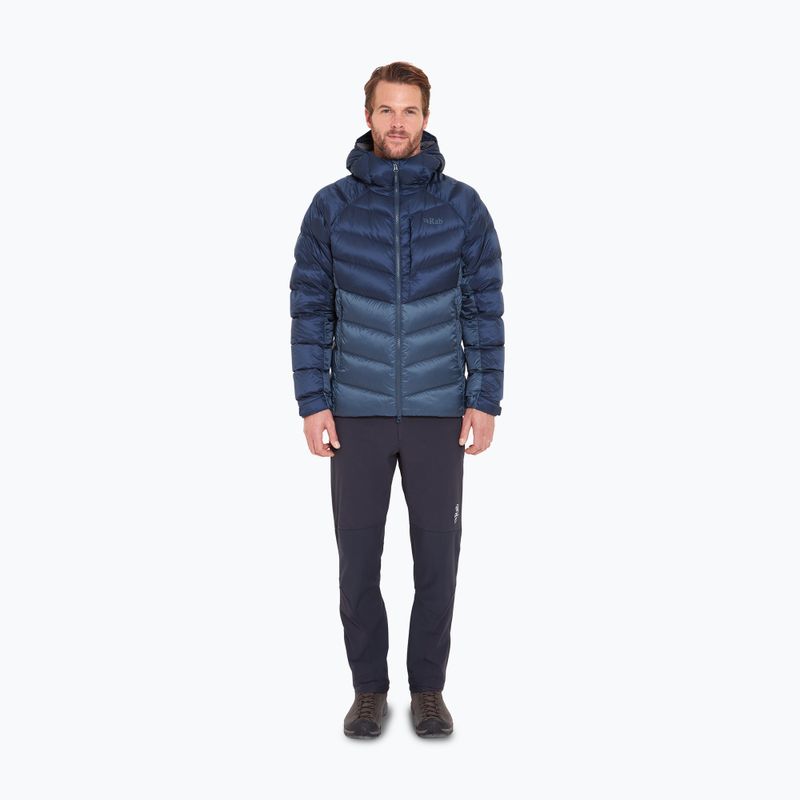 Мъжкo пухено яке Rab Glaceon Pro Down Jacket tempest blue/orion blue 2