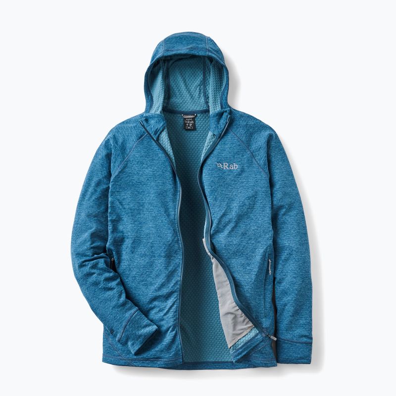 Мъжки суитшърт Rab Nexus Hoody tempest blue 3