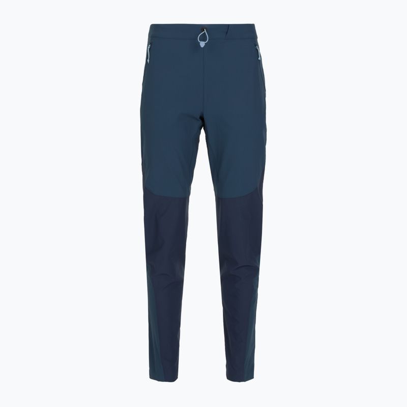 Дамски софтшел панталони Rab Torque tempest blue