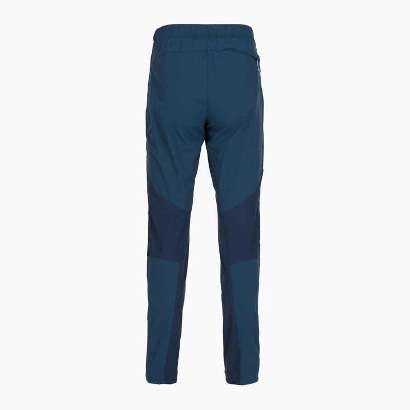 Дамски софтшел панталони Rab Torque tempest blue 2