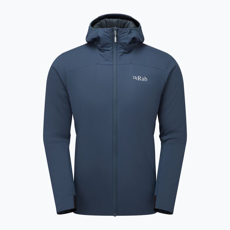 Мъжко ветроустойчиво яке Rab Xenair Alpine Flex tempest blue