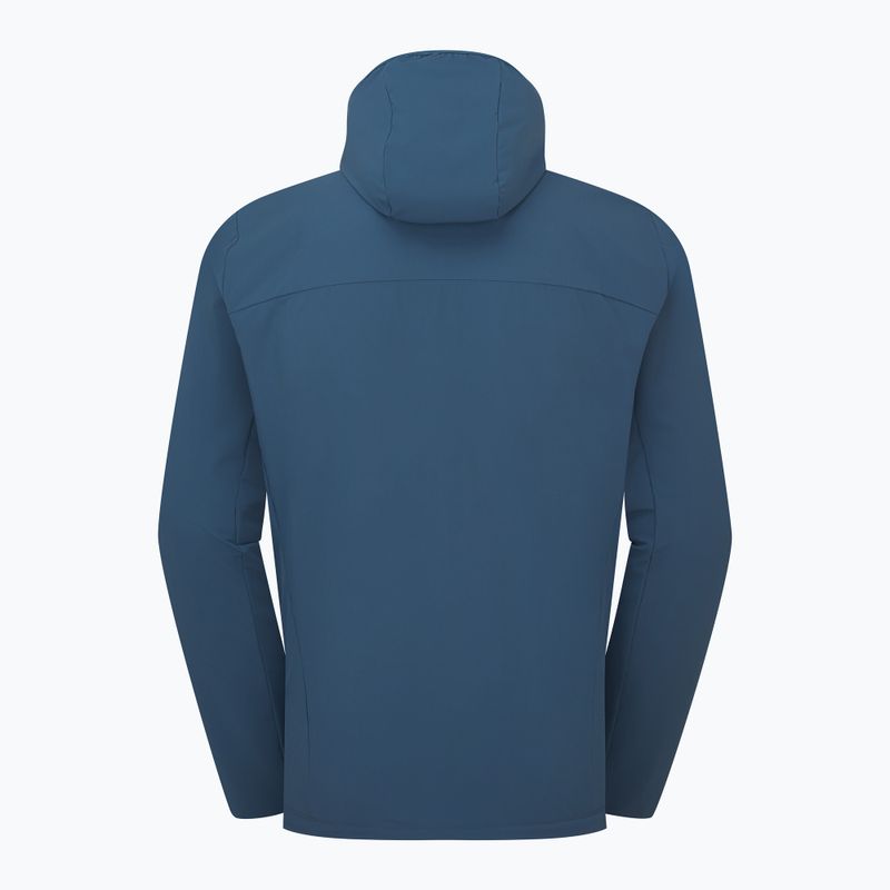 Мъжко софтшел яке Rab Borealis Hoody tempest blue 2