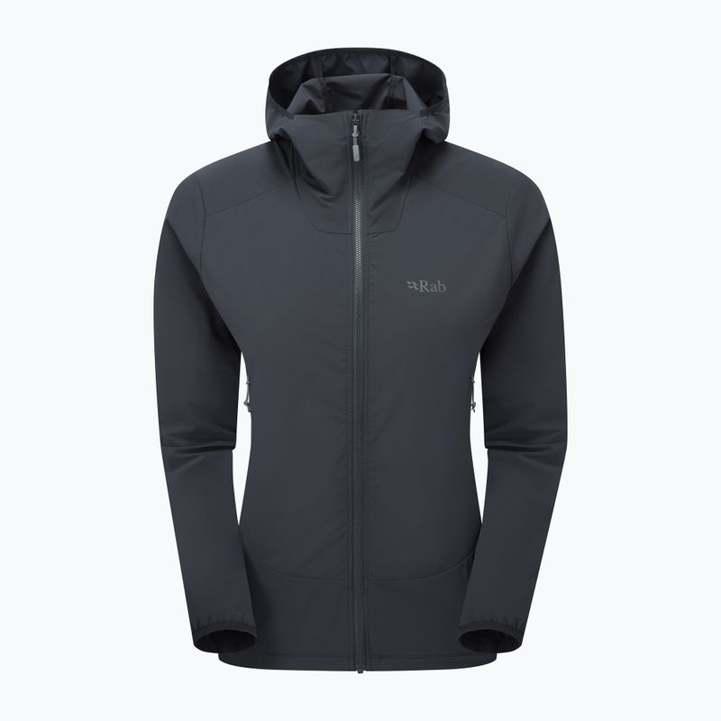 Дамско софтшел яке Rab Borealis Hoody beluga 10