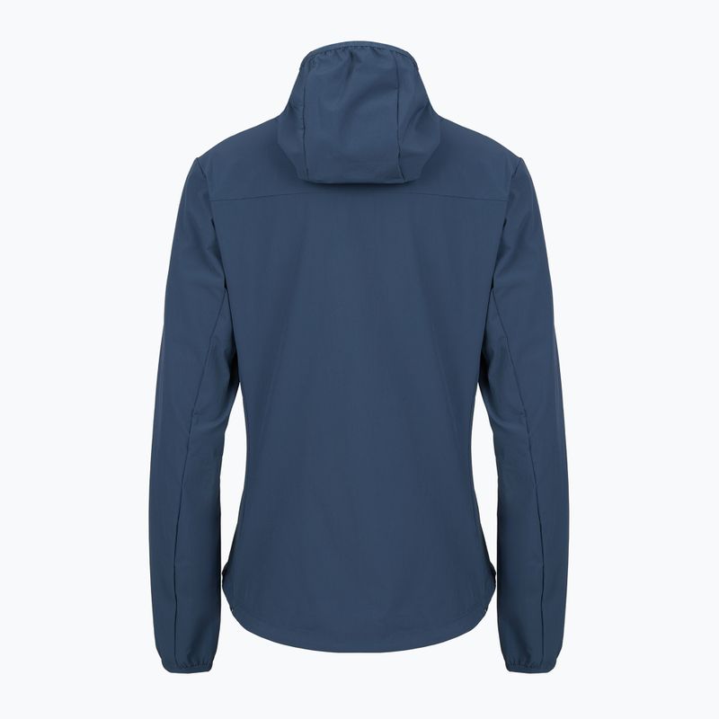 Дамско софтшел яке Rab Borealis Hoody tempest blue 2
