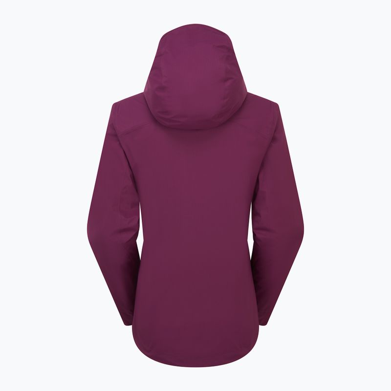 Дамско яке за дъжд Rab Downpour Light mulberry 2