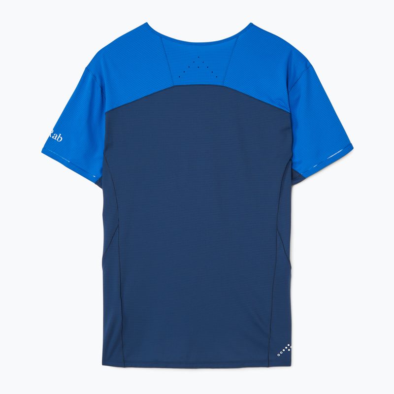 Мъжка тениска Rab Sonic Ultra Tee maya blue/tempest blue 2