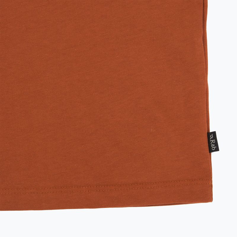 Мъжка тениска Rab Stance Logo red earth 4