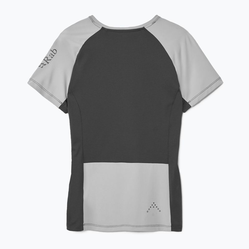 Дамска тениска Rab Trail Tee dark pewtwer/graphene 2