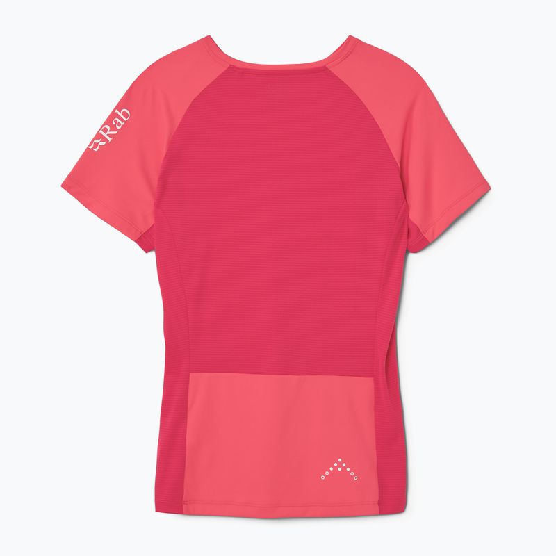 Дамска тениска Rab Trail Tee хибискус/диня 2